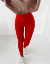Pantaloni sport de damă AR747 roșu