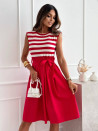 Rochie de damă A1890 roșie