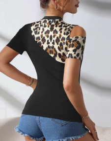 Bluză de damă cu imprimeu tigrat PB6006