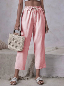 Pantaloni pentru femei 8285 roz