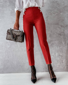 Pantalon de damă 5949 roşu