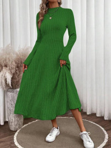 Rochie lungă de damă AR3302 verde