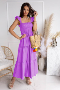 Rochie lungă de damă K3900 violet