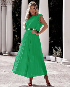 Rochie lungă de damă A0990 verde