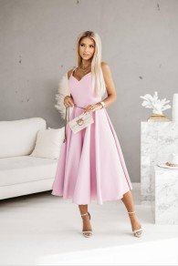 Rochie de damă A0982 roz